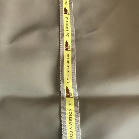 Louis Vuitton 2003 Gray LV Cup Limited Edition Vinyl Shopper Purse - Picture 5 of 8